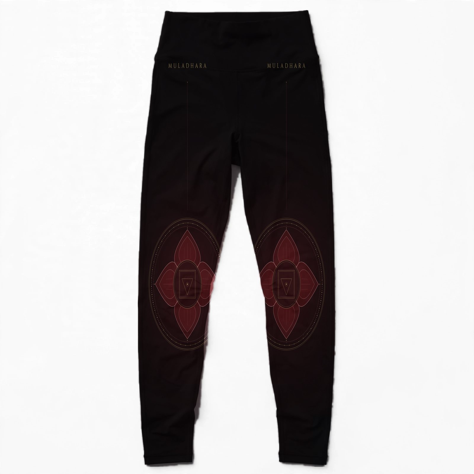 BLKMAT Root Chakra Leggings
