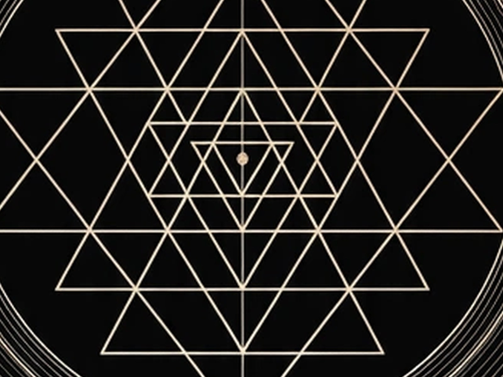 BLKMAT Bindu Grid yoga mat, close-up of the print detail