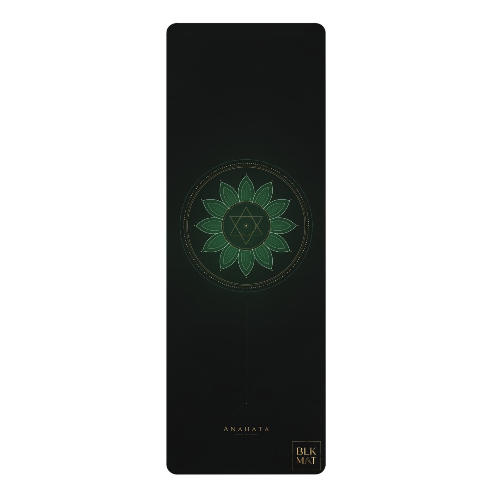 BLKMAT Heart Chakra yoga mat, product view