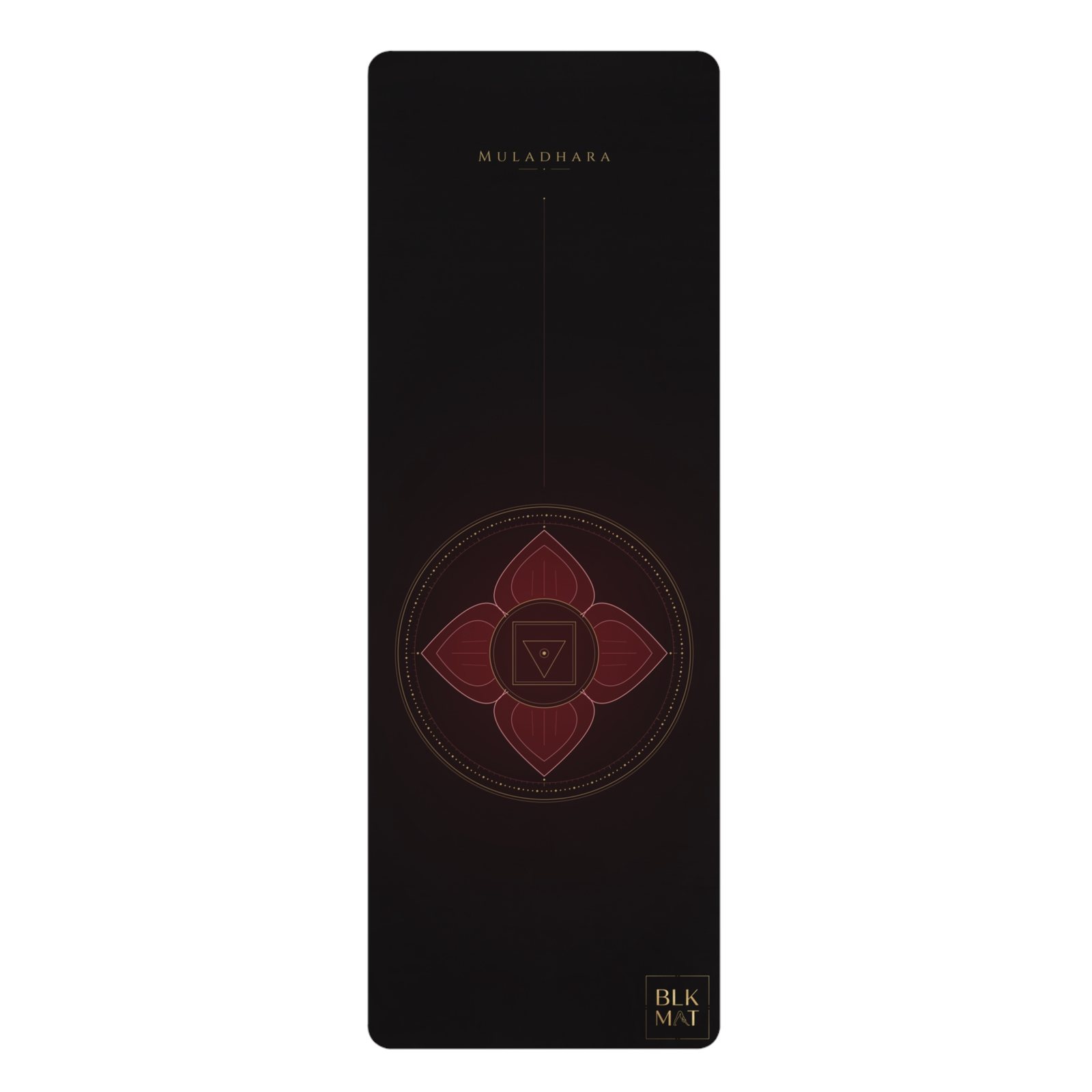 BLKMAT Root Chakra yoga mat, product view