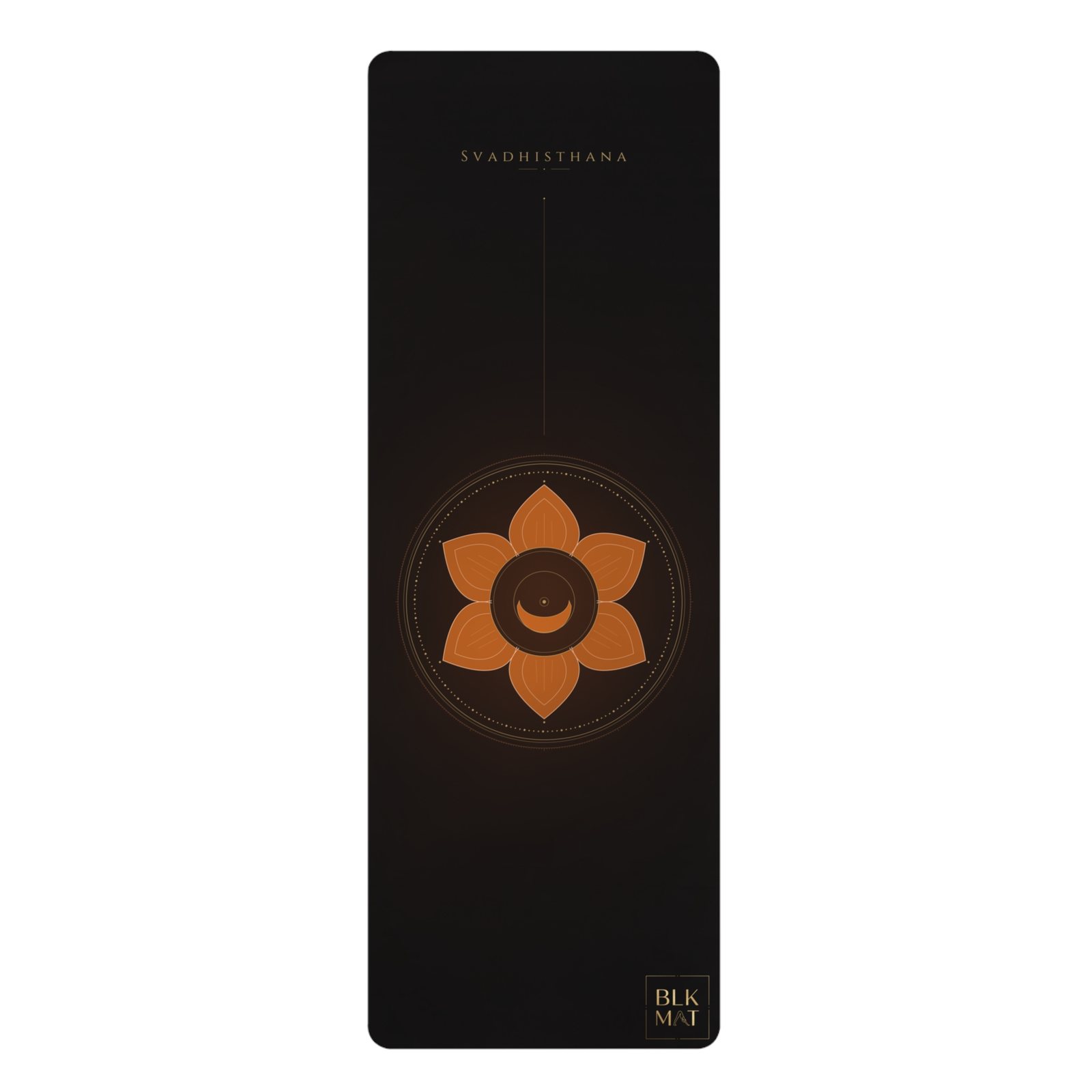 BLKMAT Sacral Chakra yoga mat, product view