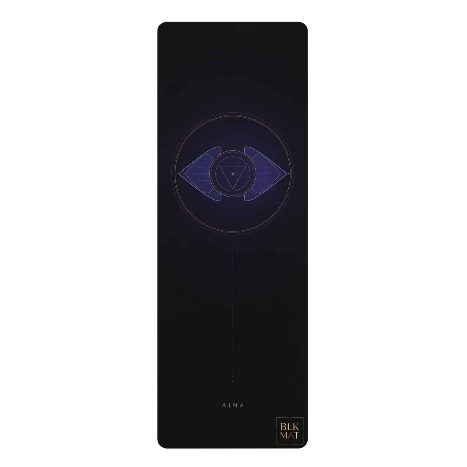 BLKMAT Third Eye Chakra yoga mat, product view