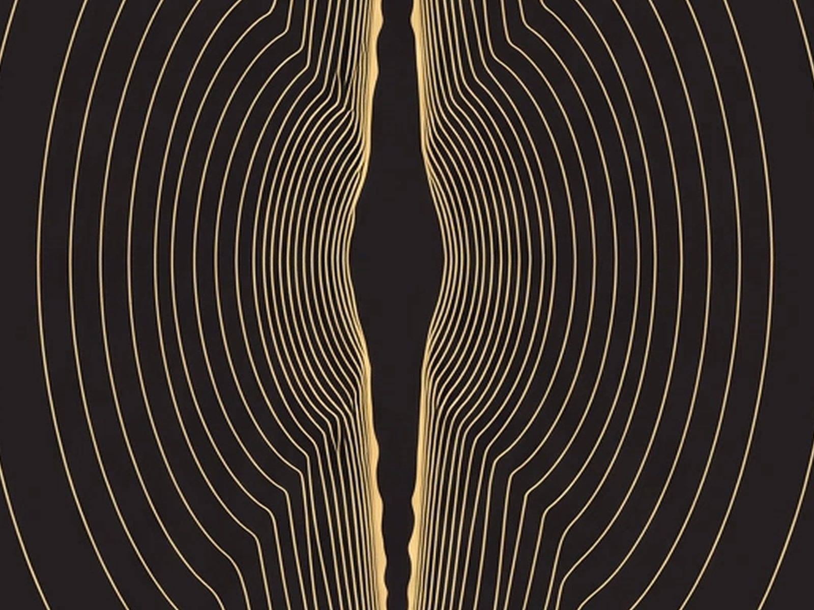 BLKMAT Coastal Canyon yoga mat, close-up of the print detail