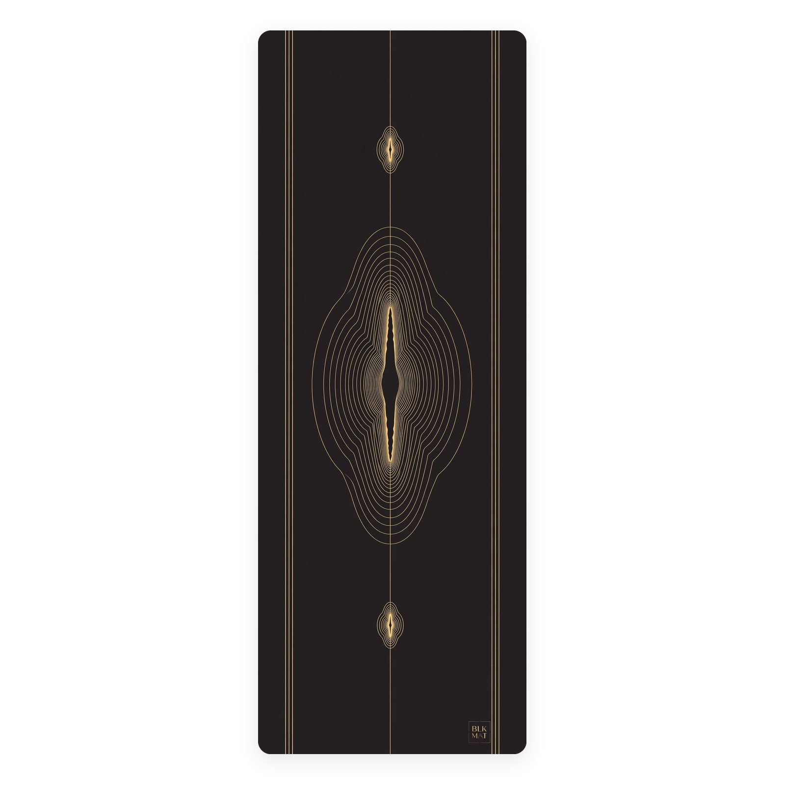 BLKMAT Coastal Canyon yoga mat, product view