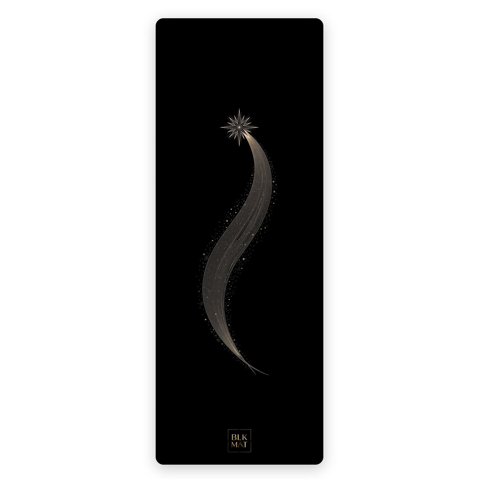 BLKMAT Comet Tail Arc yoga mat, product view