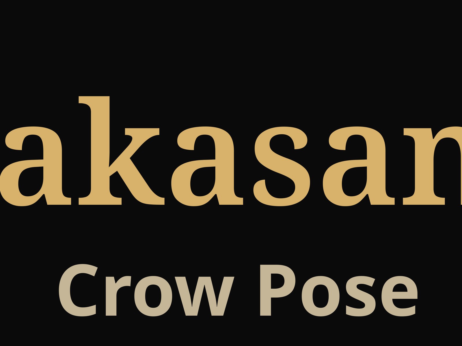 BLKMAT Crow Pose yoga mat, close-up of the print detail