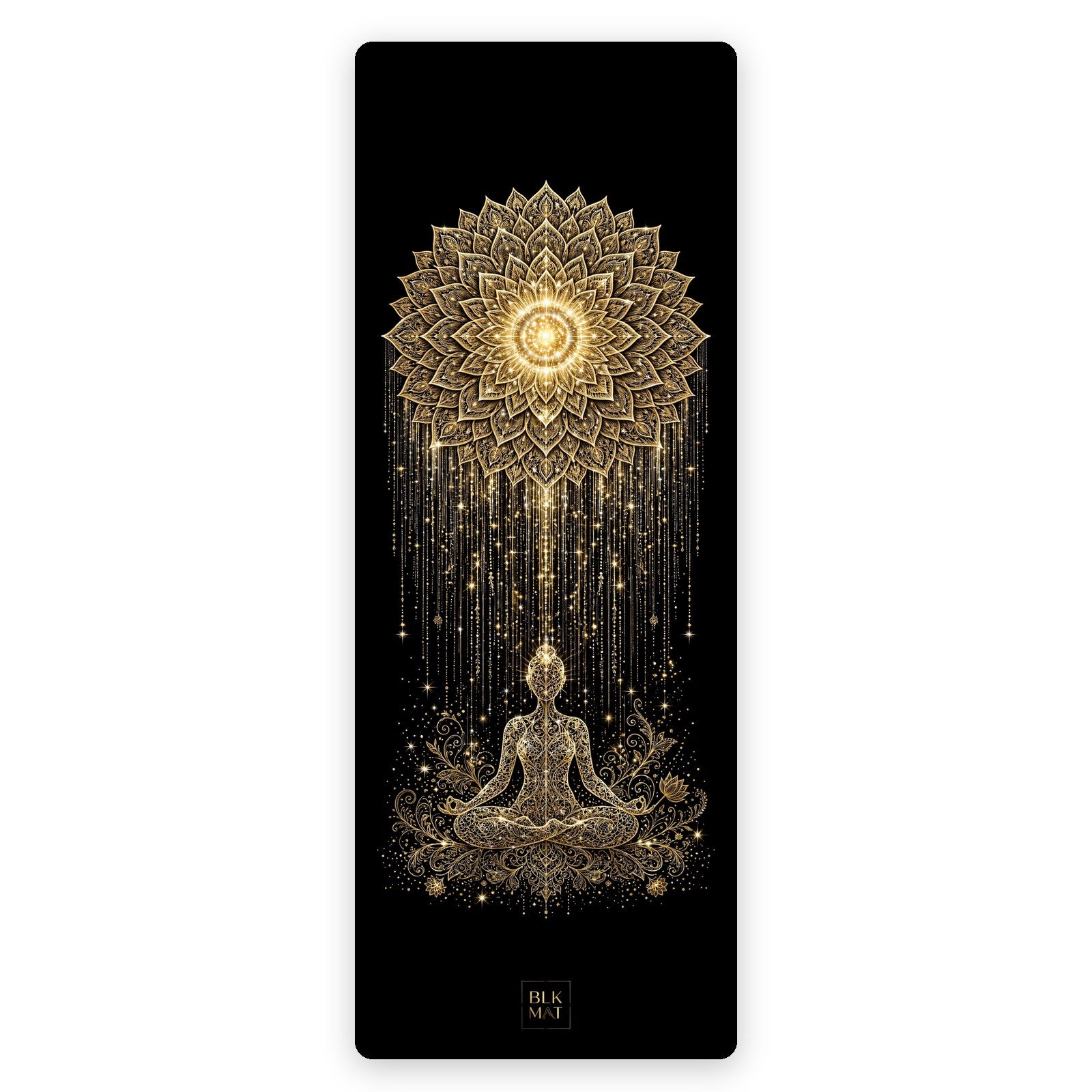 BLKMAT Crown Lotus Descending Light yoga mat, product view