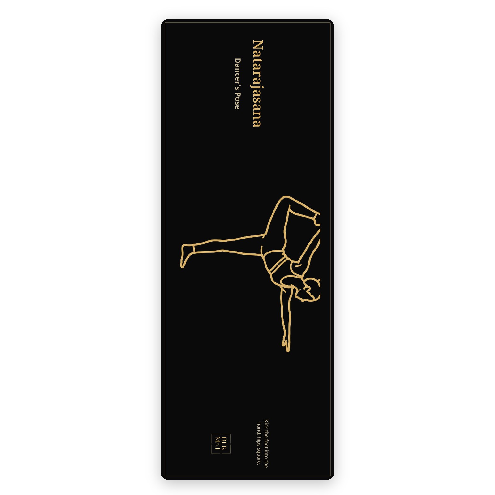 BLKMAT Dancer’s Pose yoga mat, product view