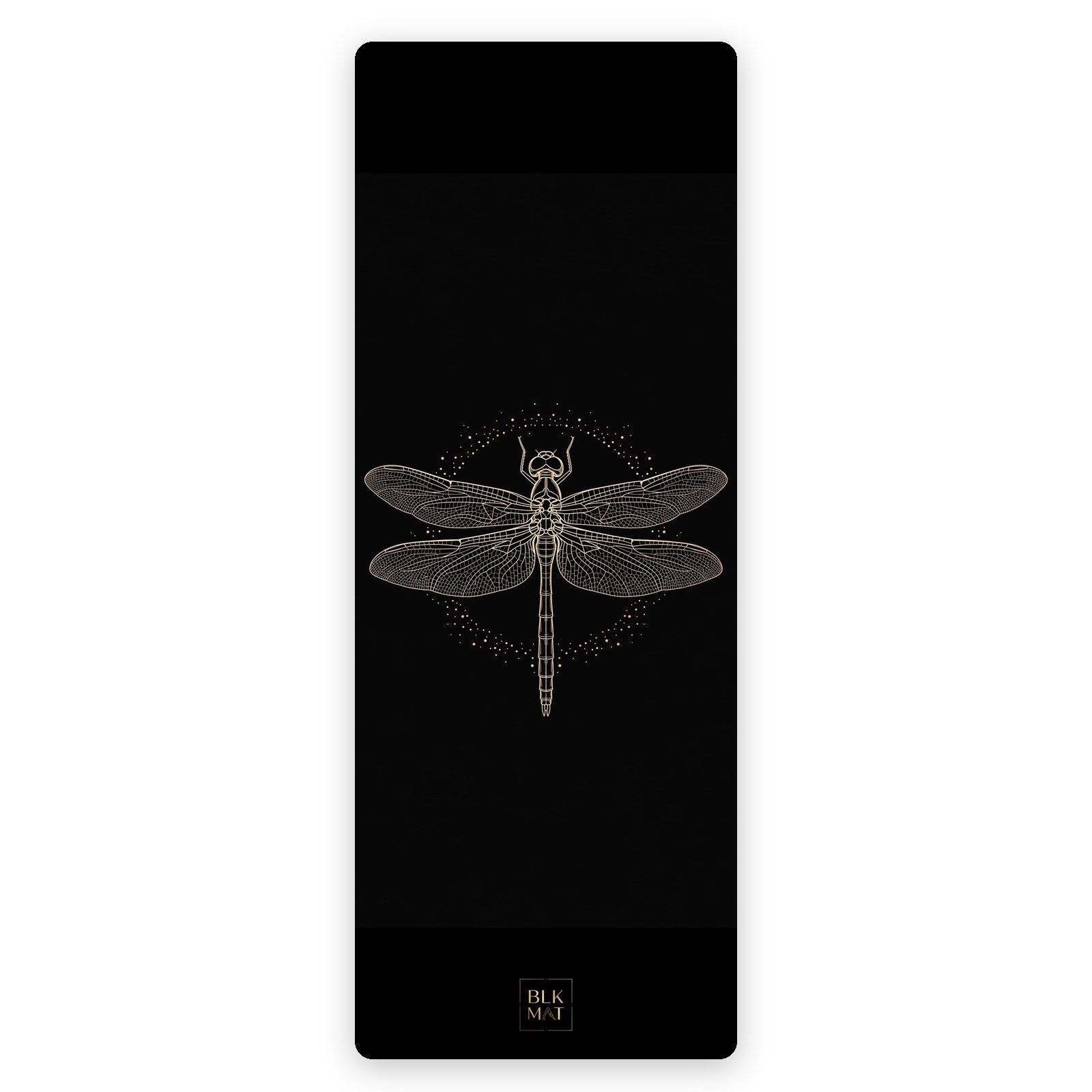 BLKMAT Dragonfly Wing Lattice yoga mat, product view
