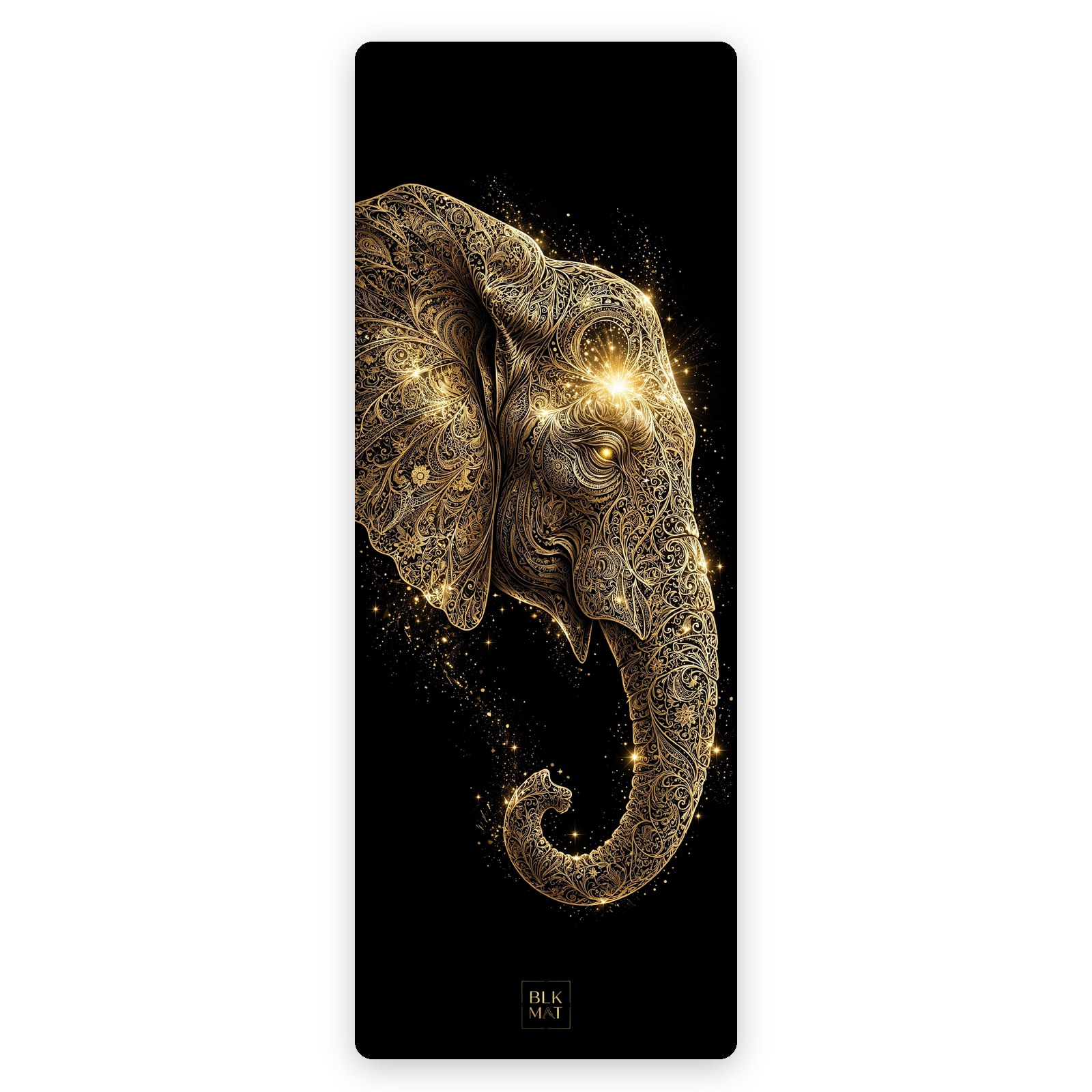 BLKMAT Elephant Filigree yoga mat, product view
