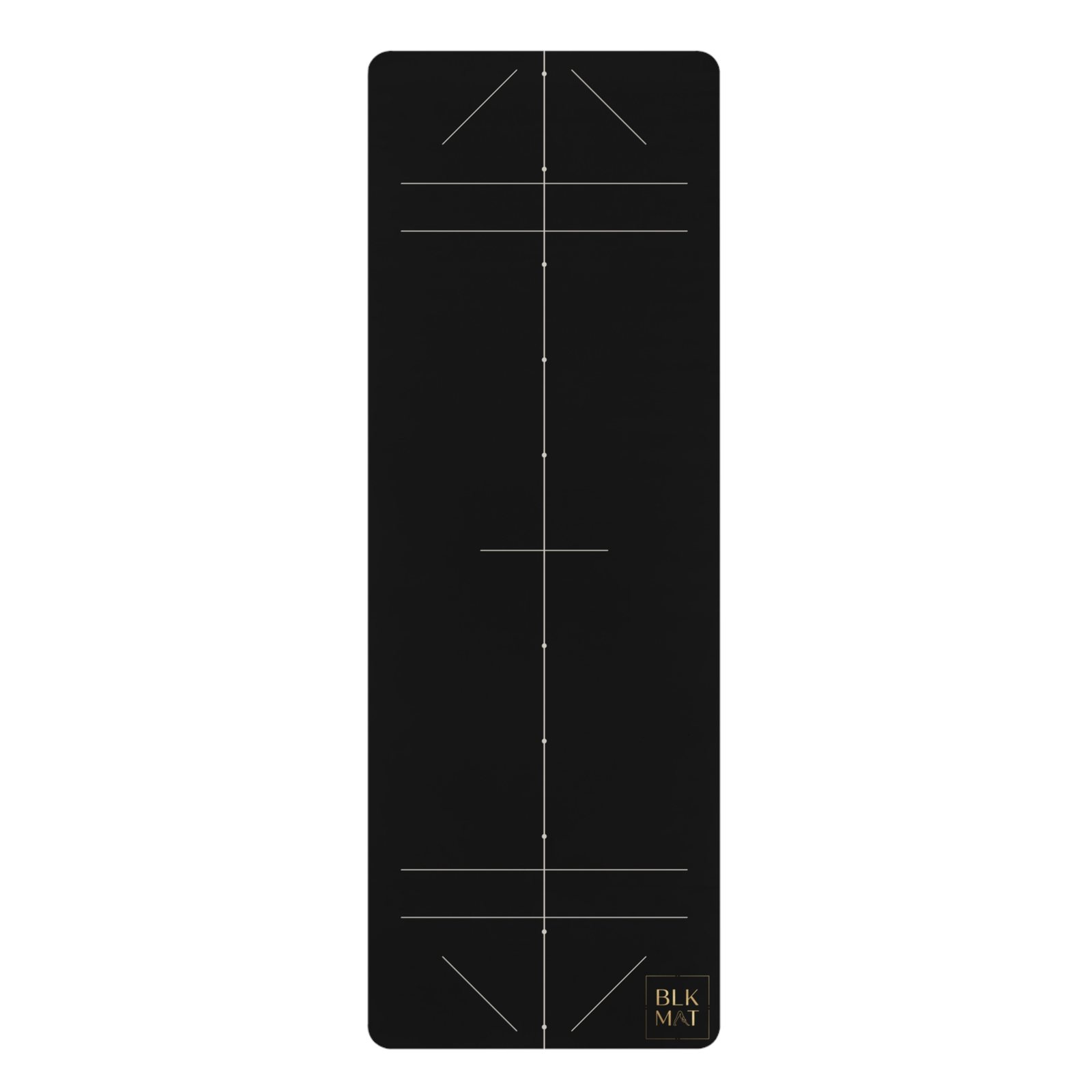 BLKMAT Fine-Line Alignment yoga mat, product view