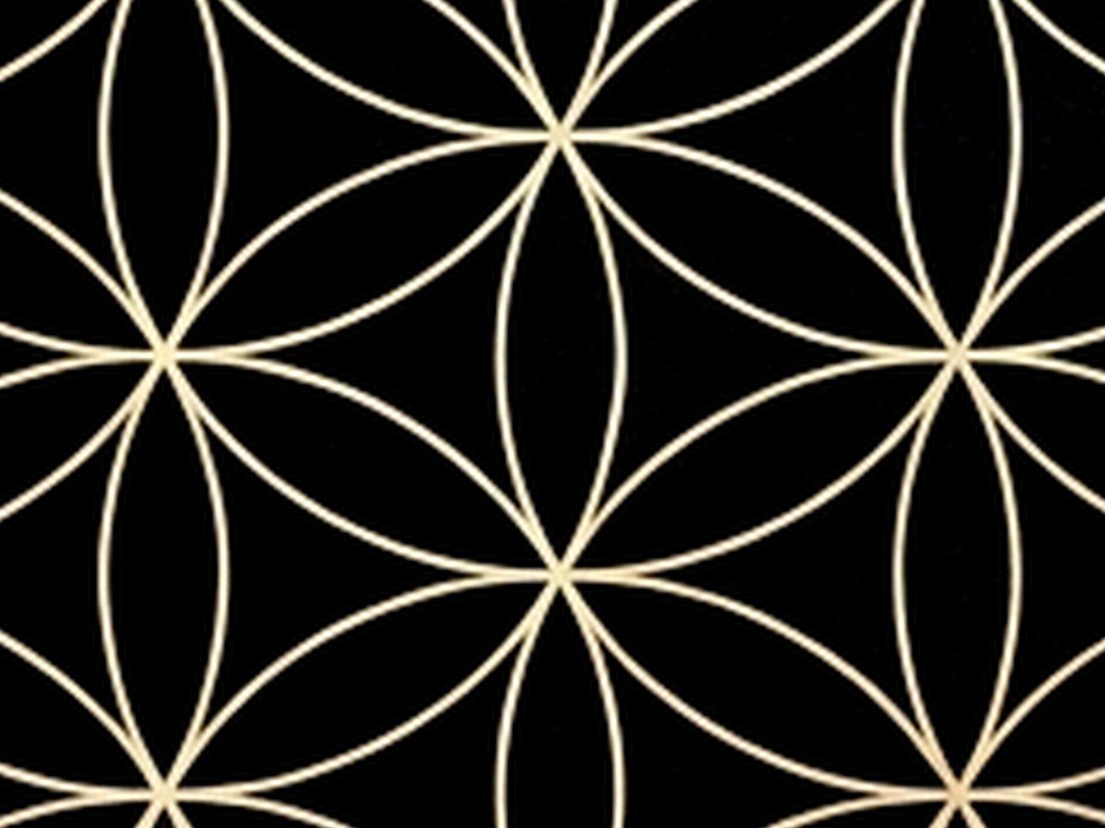 BLKMAT Flower of Life yoga mat, close-up of the print detail