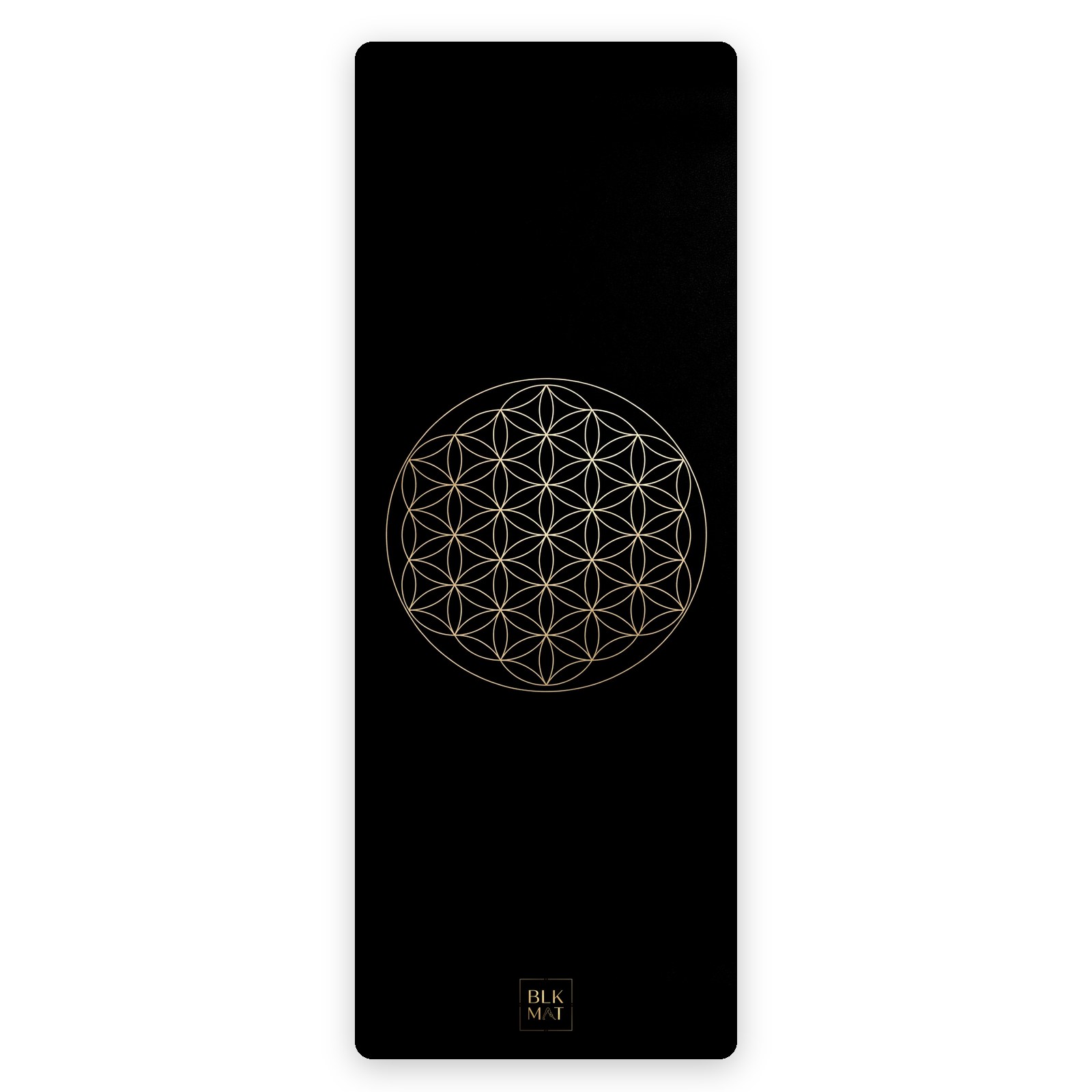 BLKMAT Flower of Life yoga mat, product view