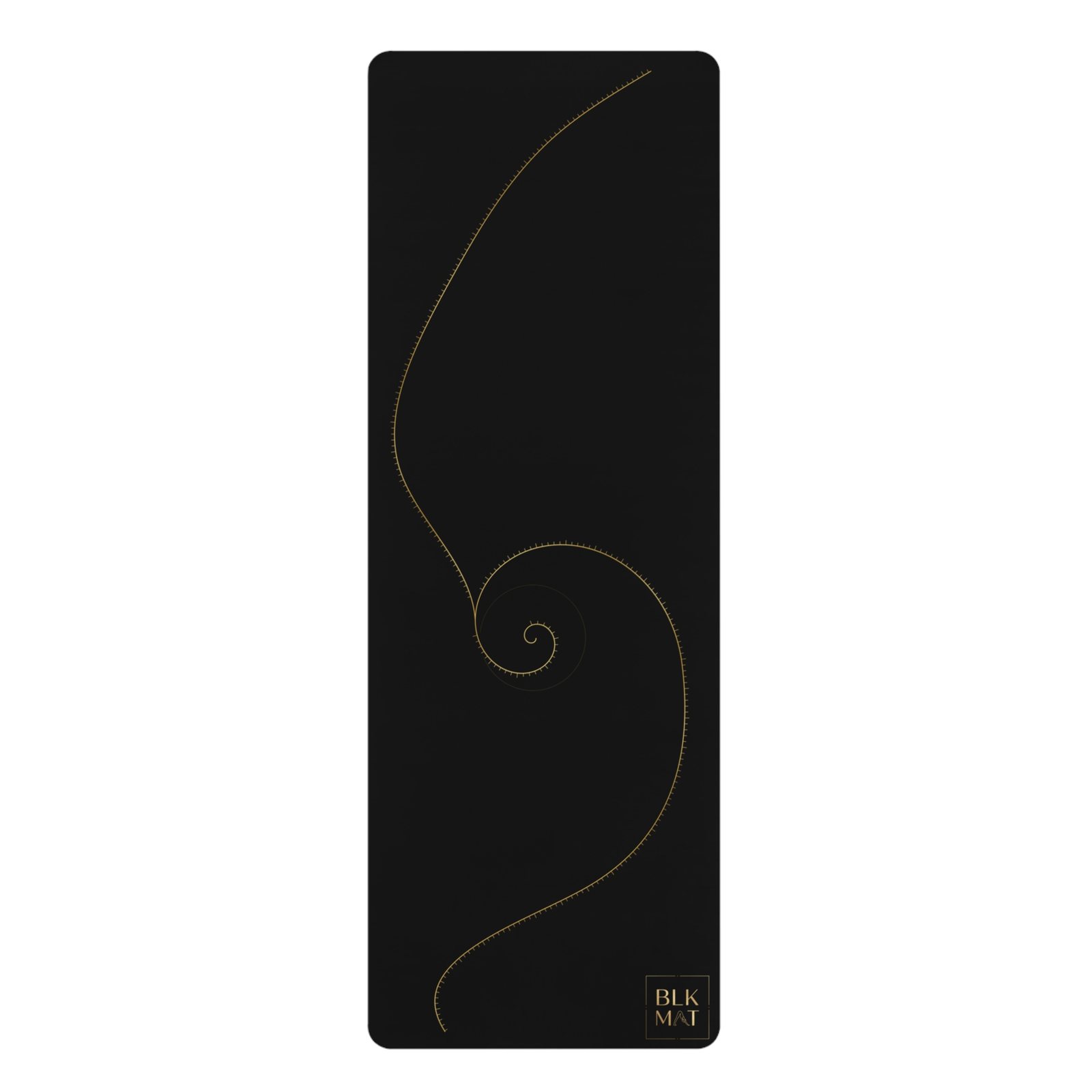 BLKMAT Golden Meridian yoga mat, product view