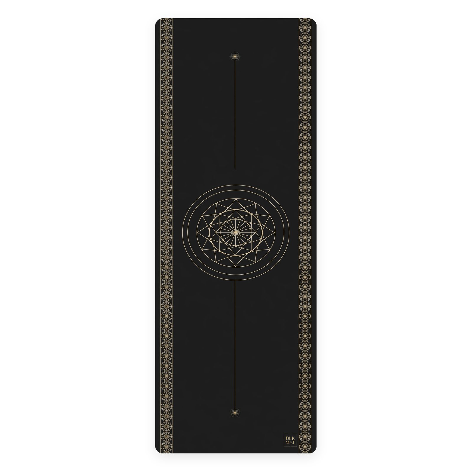 BLKMAT Kalachakra Star yoga mat, product view