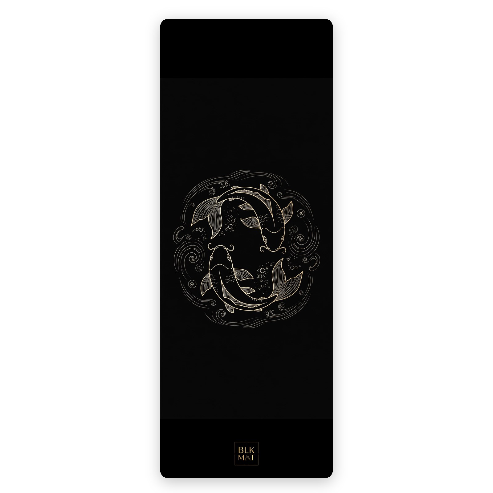BLKMAT Koi Twin Currents yoga mat, product view
