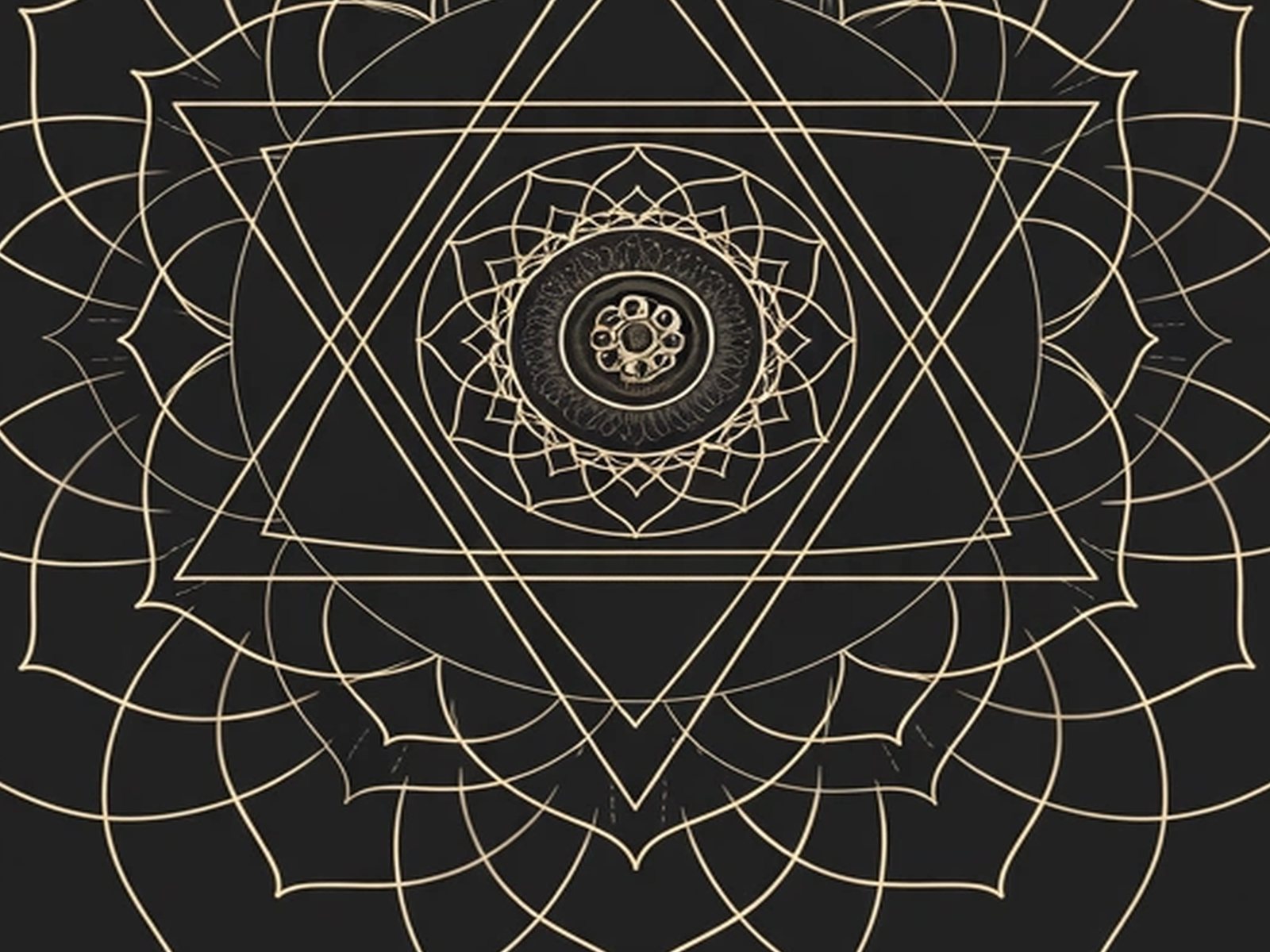 BLKMAT Lotus Gate yoga mat, close-up of the print detail