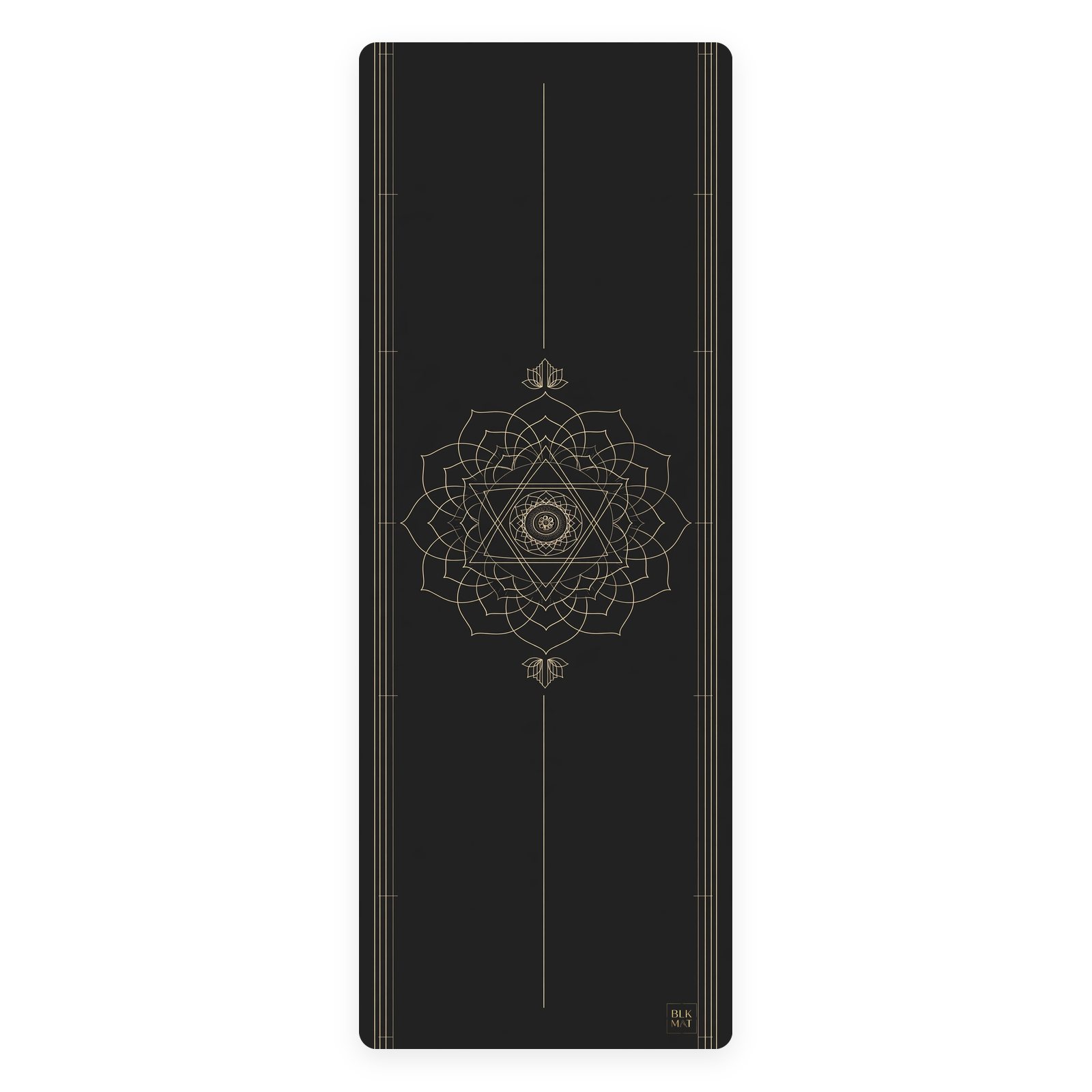 BLKMAT Lotus Gate yoga mat, product view
