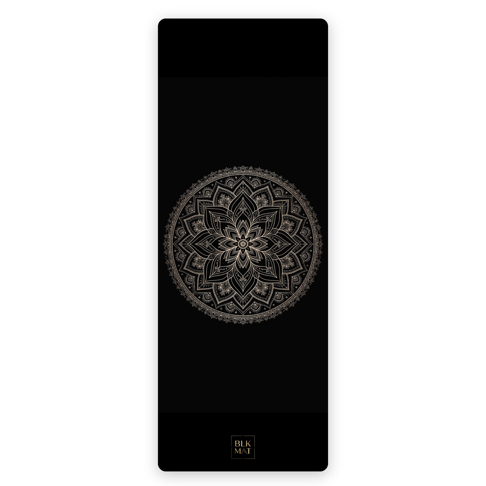 BLKMAT Lotus Mandala Bloom yoga mat, product view