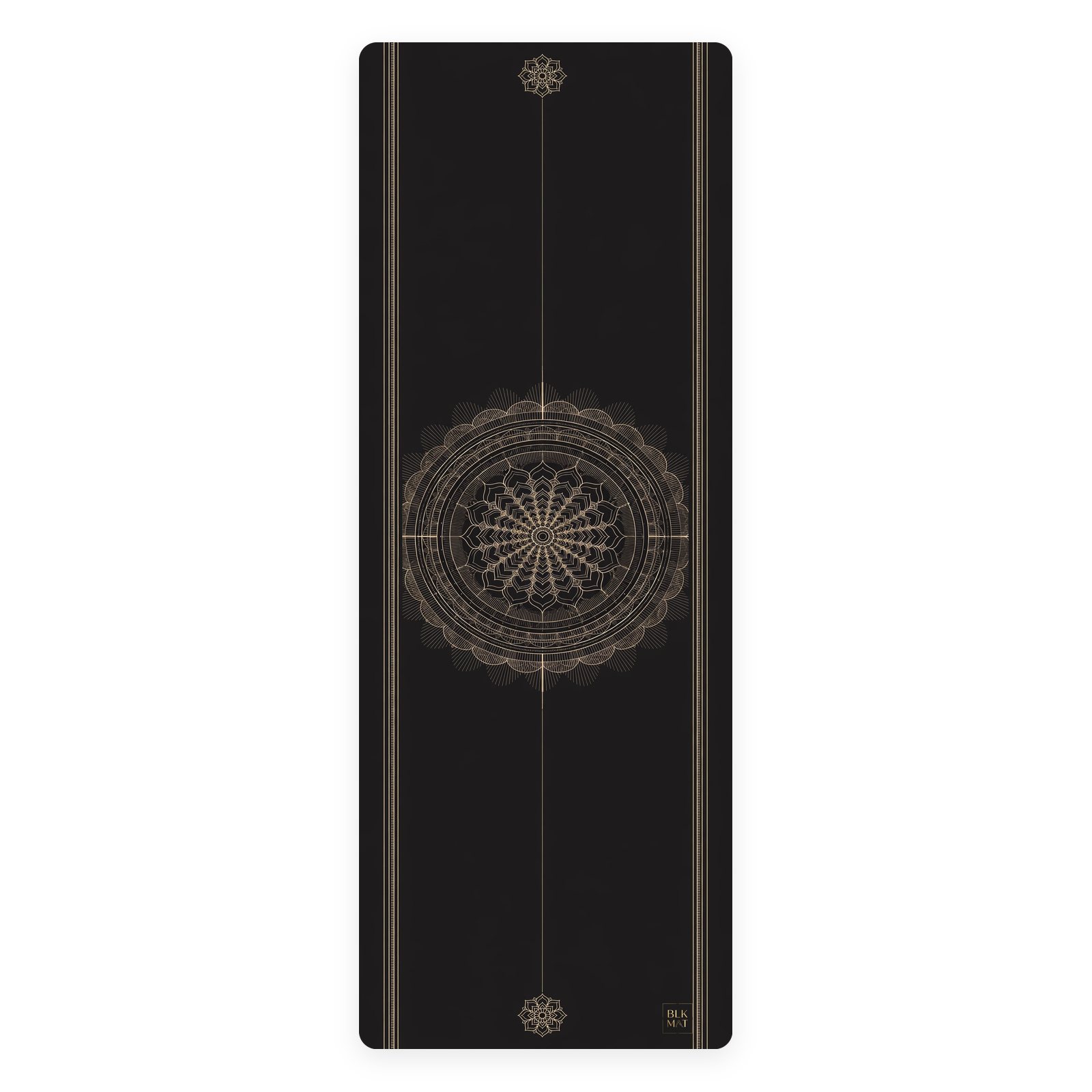 BLKMAT Lotus Mandala yoga mat, product view