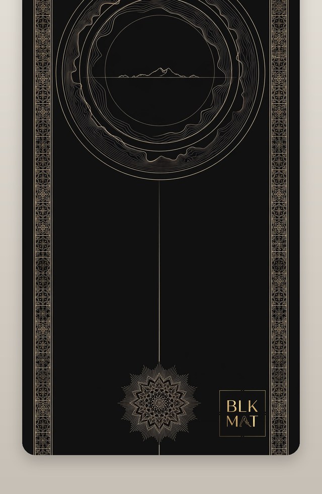 BLKMAT Santa Barbara collection yoga mat