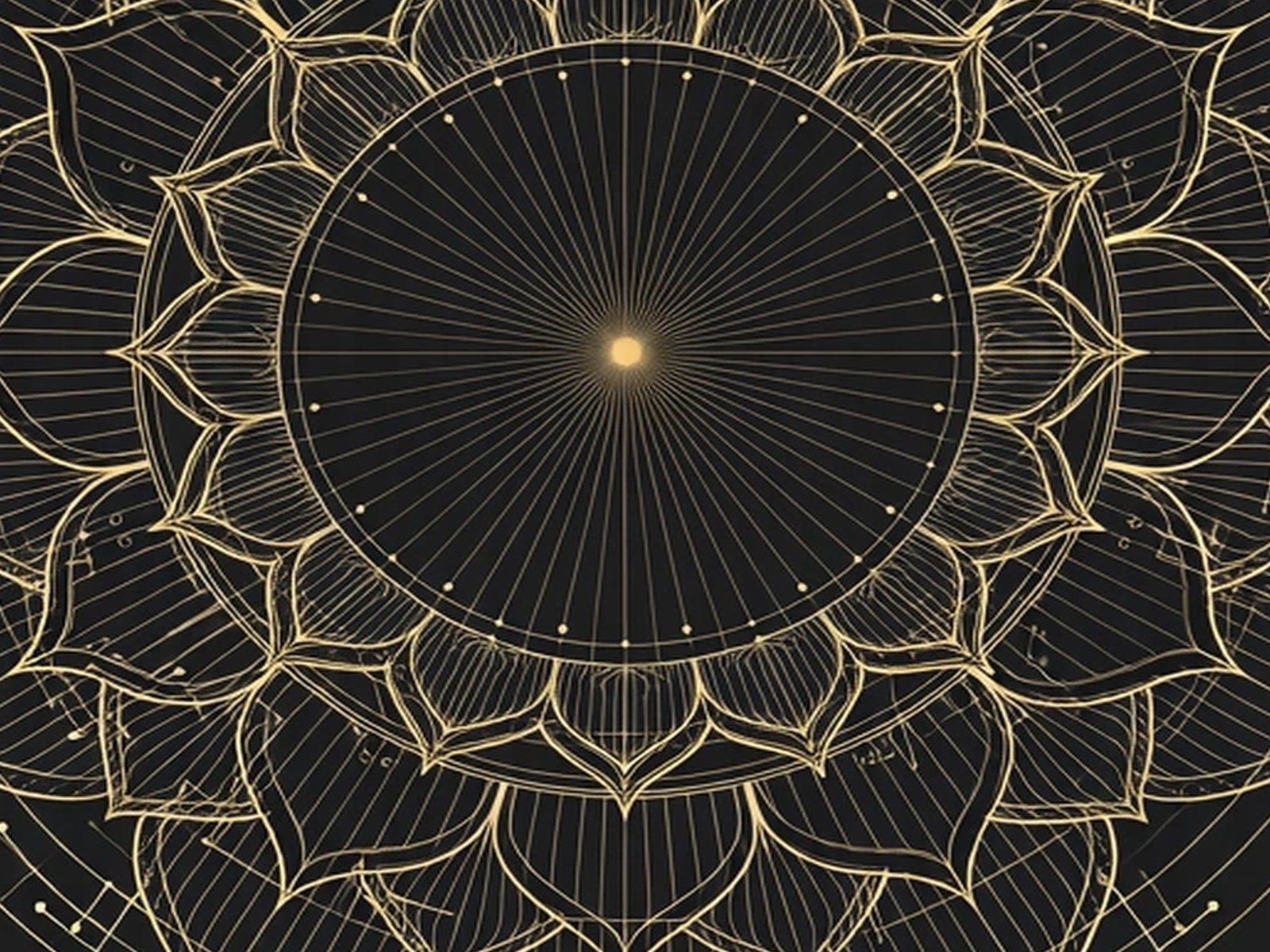 BLKMAT Radiant Bindu yoga mat, close-up of the print detail