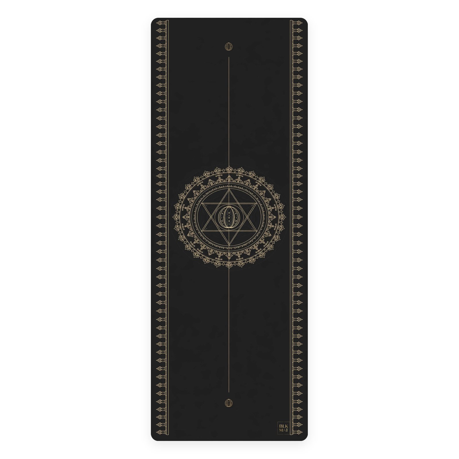 BLKMAT Sacred Bloom yoga mat, product view