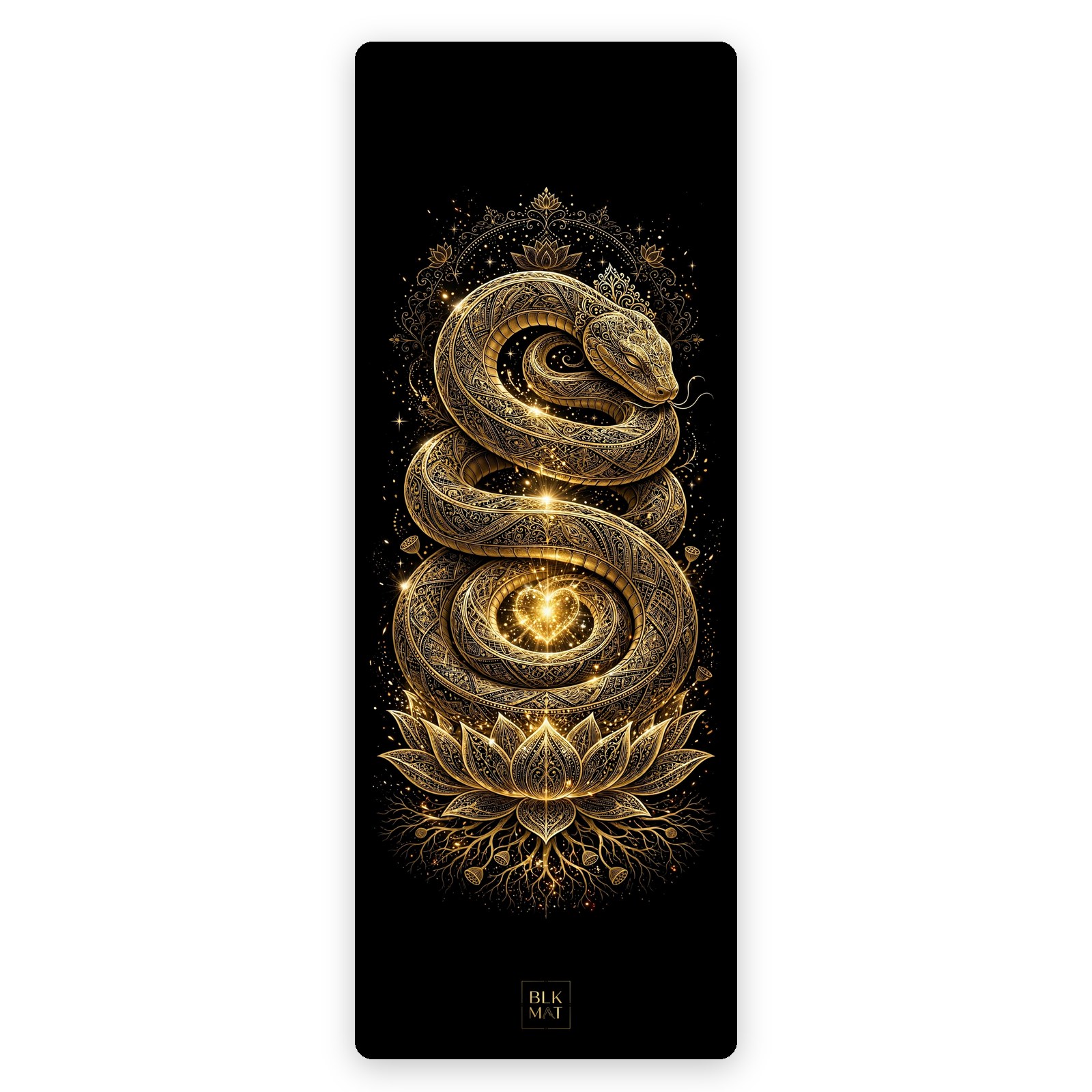 BLKMAT Serpent Asleep at Root yoga mat, product view