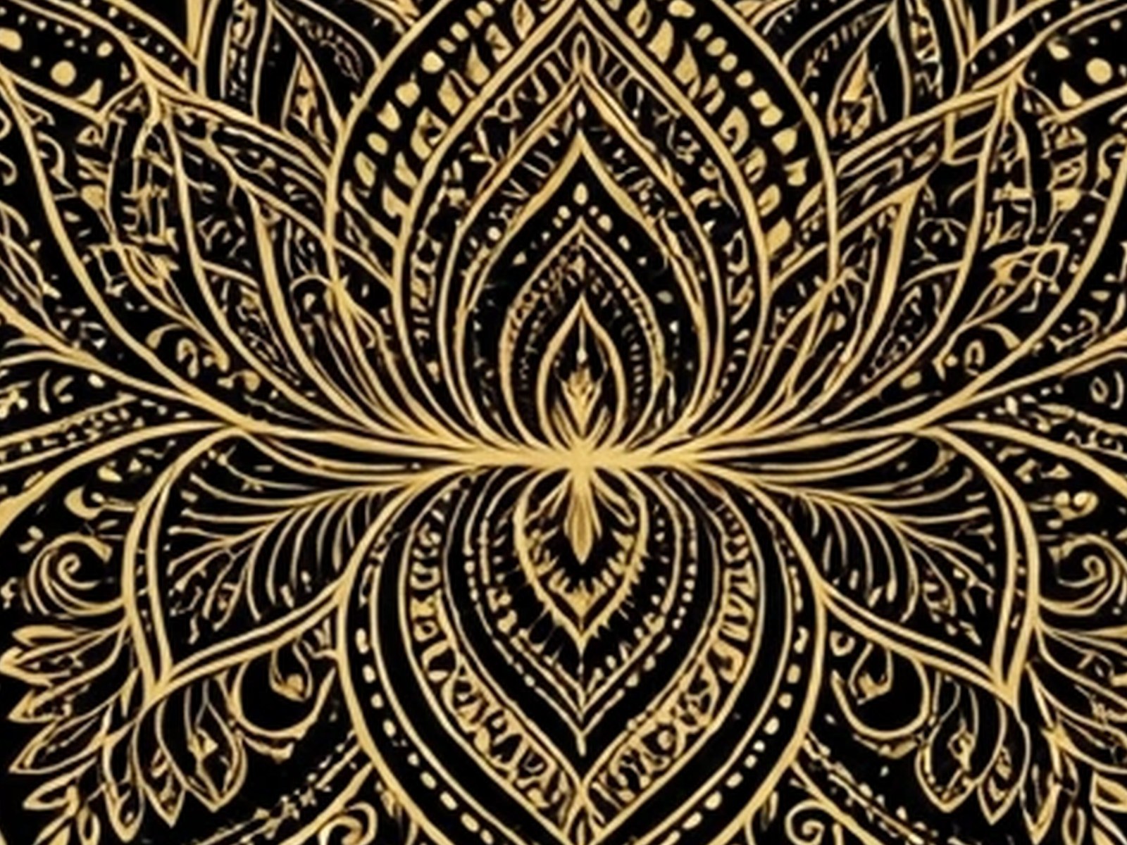BLKMAT Shuni Mudra yoga mat, close-up of the print detail