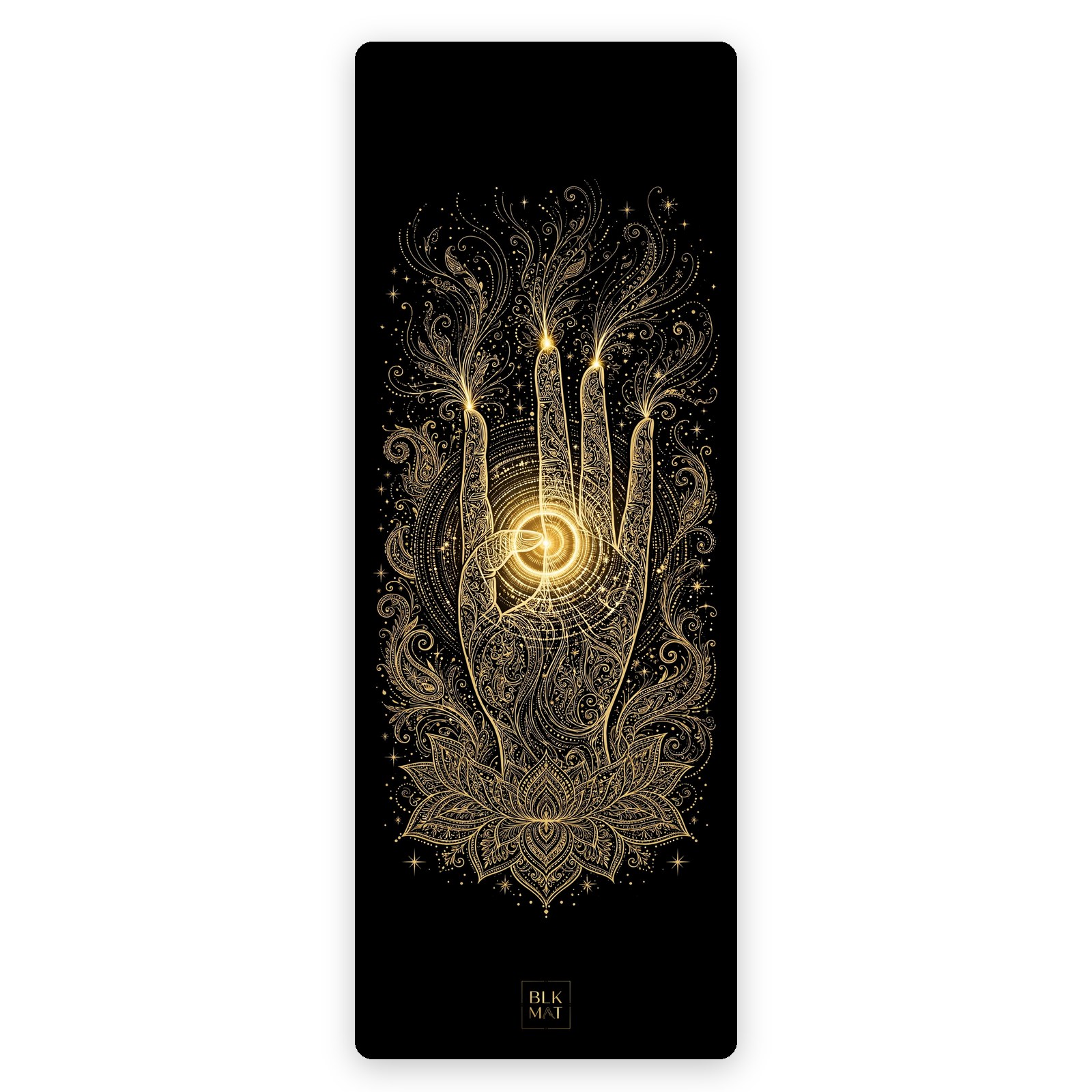 BLKMAT Shuni Mudra yoga mat, product view