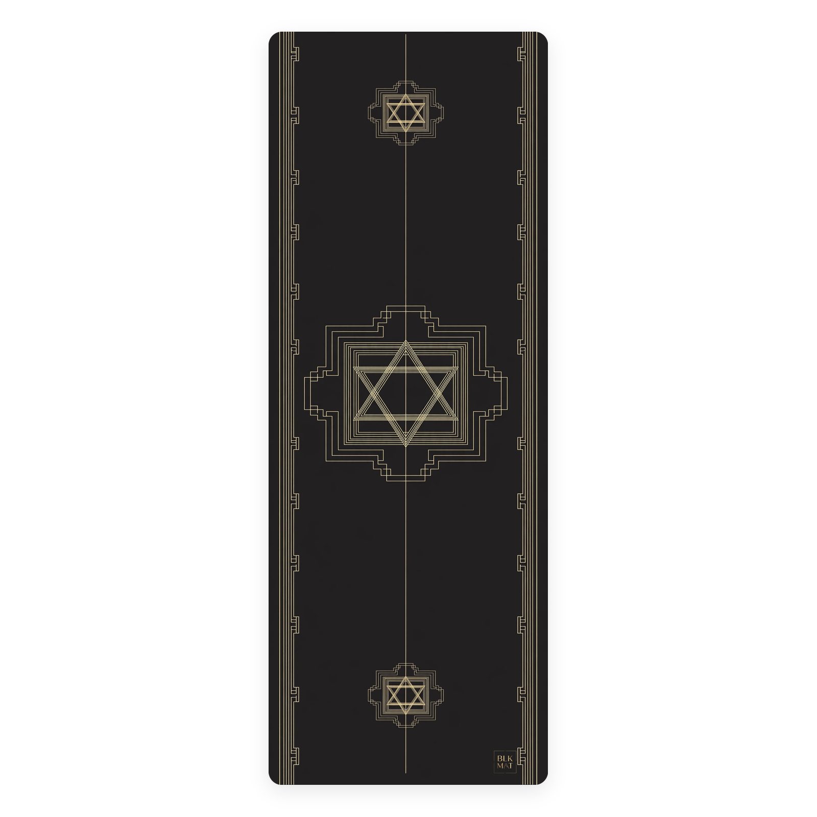 BLKMAT Temple Threshold yoga mat, product view