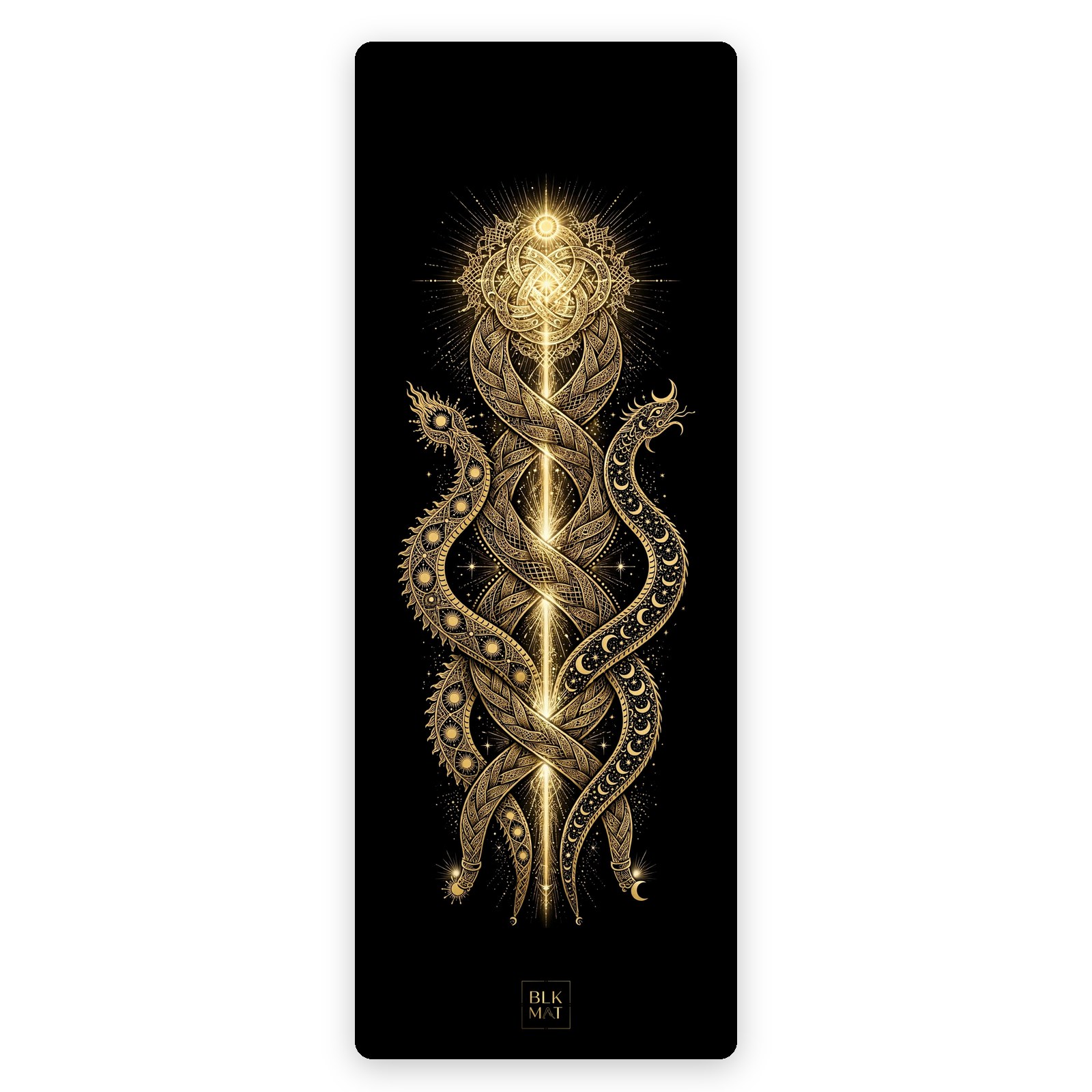 BLKMAT Three Channel Braid yoga mat, product view