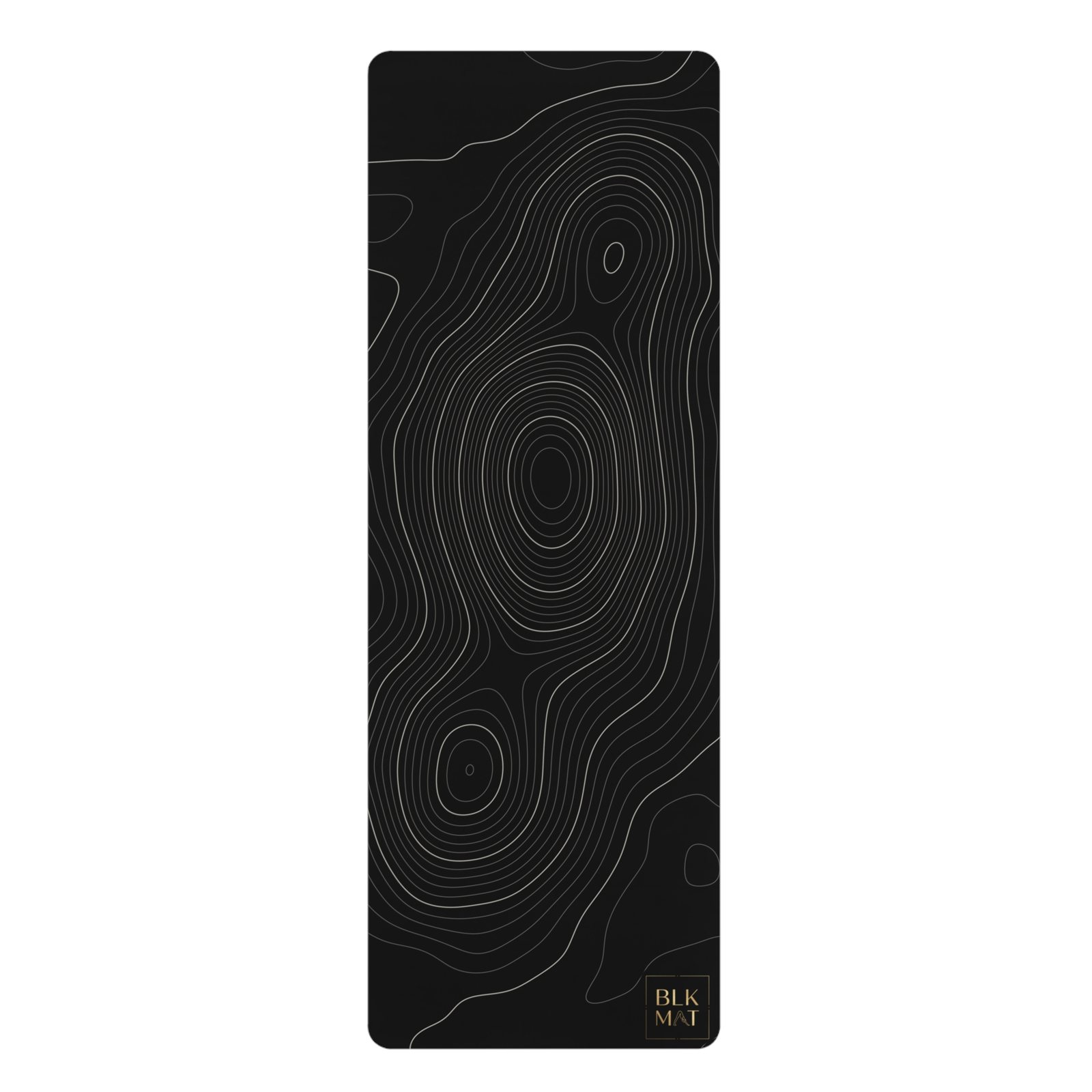 BLKMAT Topographic Contour yoga mat, product view