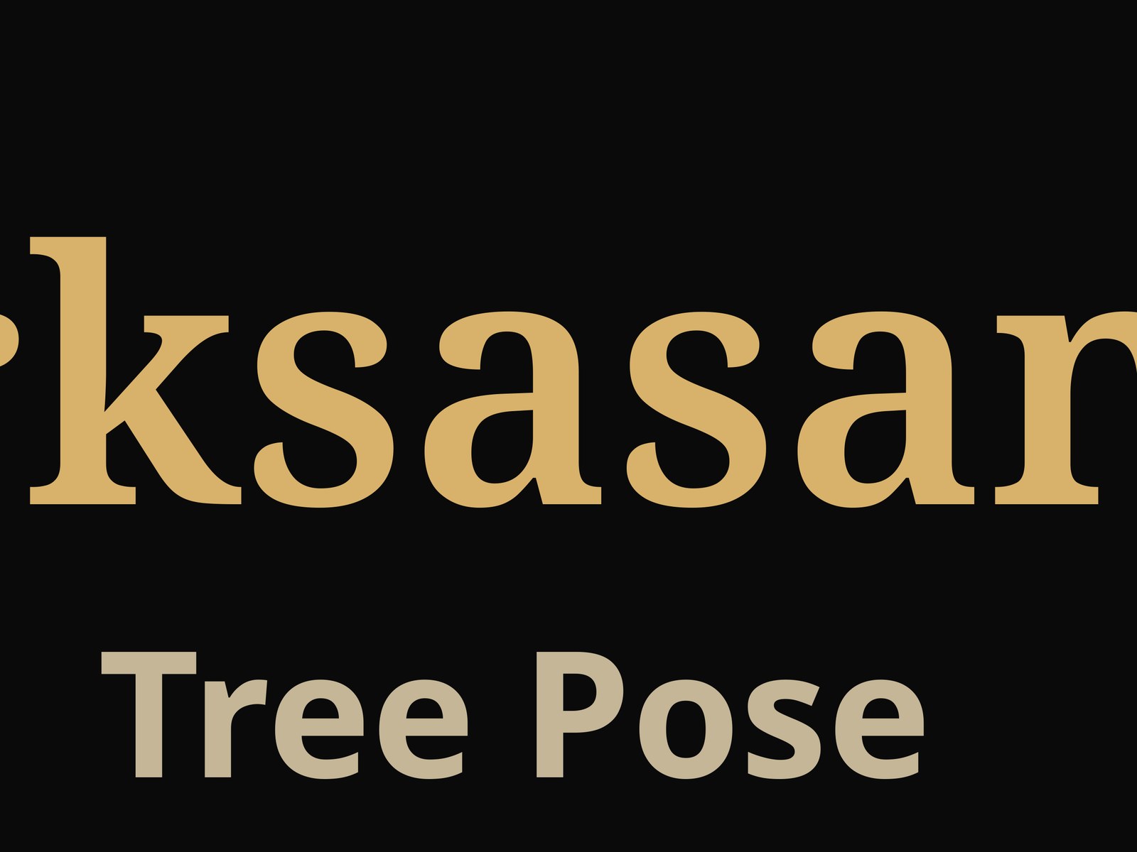 BLKMAT Tree Pose yoga mat, close-up of the print detail