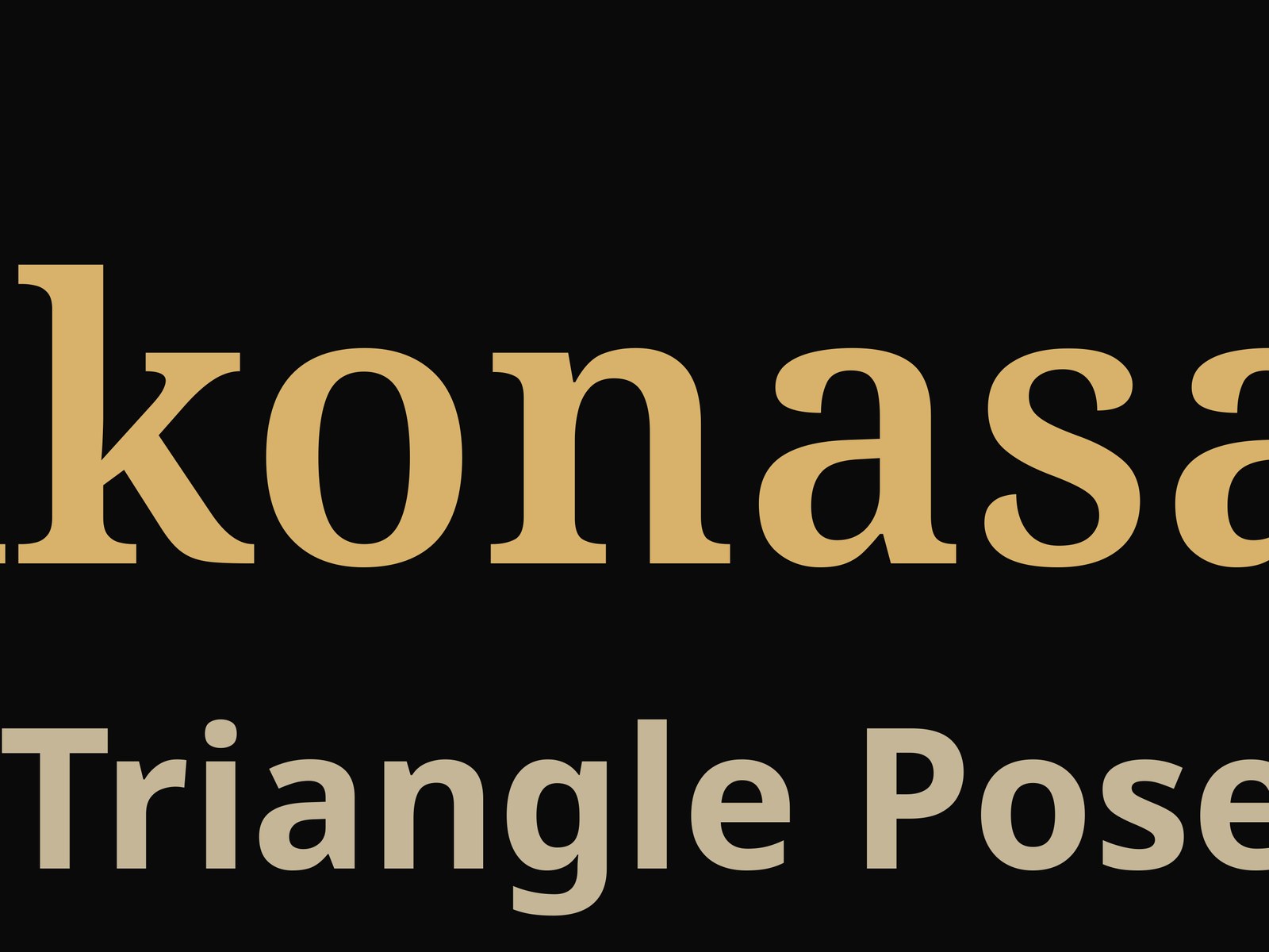 BLKMAT Triangle Pose yoga mat, close-up of the print detail