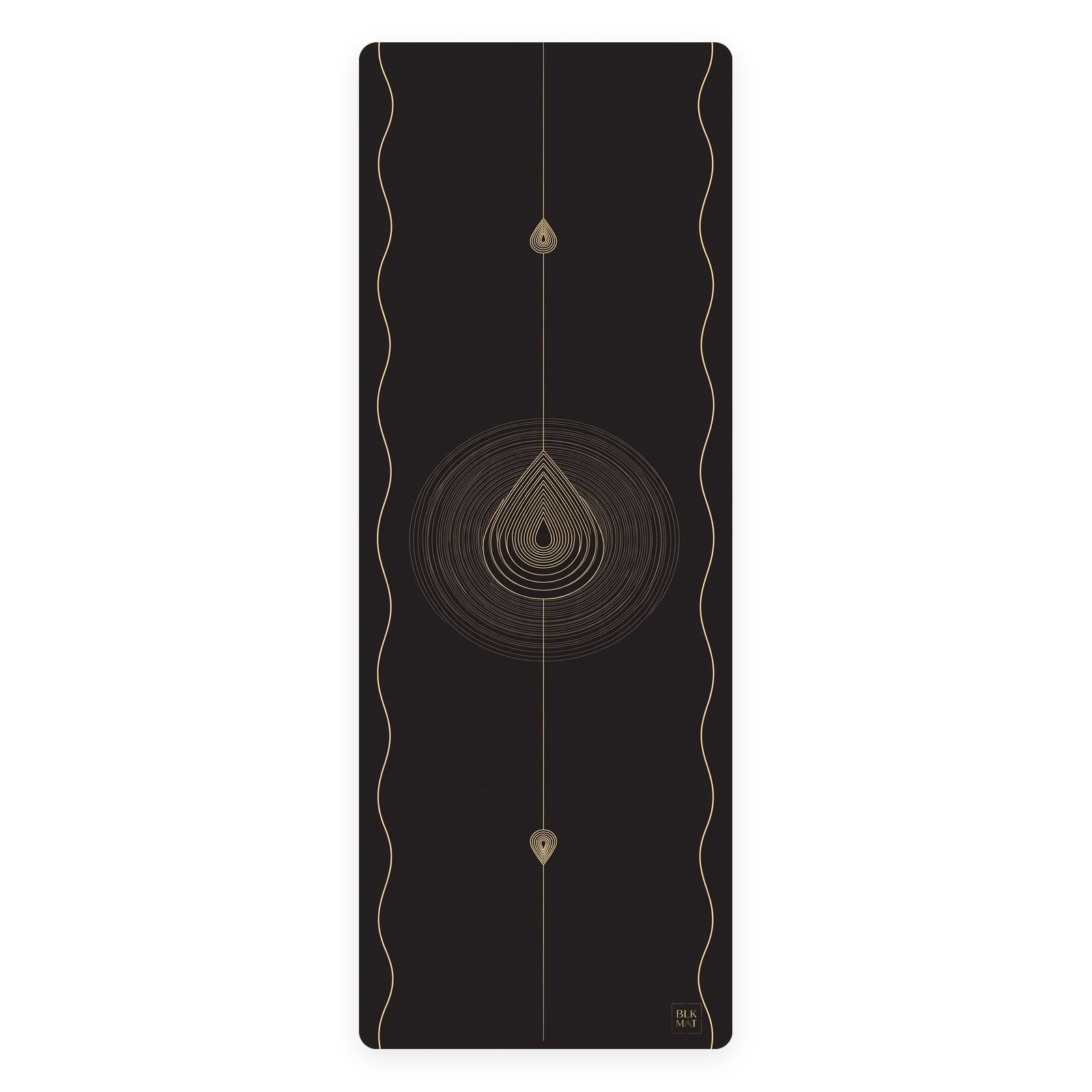 BLKMAT Unity Ocean yoga mat, product view