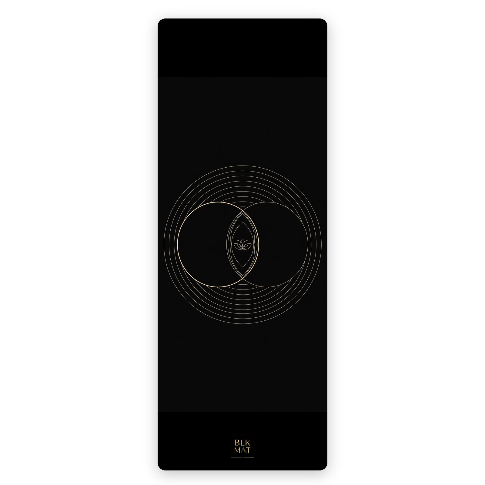 BLKMAT Vesica Piscis Duet yoga mat, product view