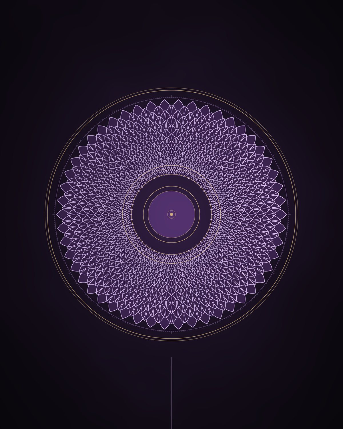 The Crown Chakra design