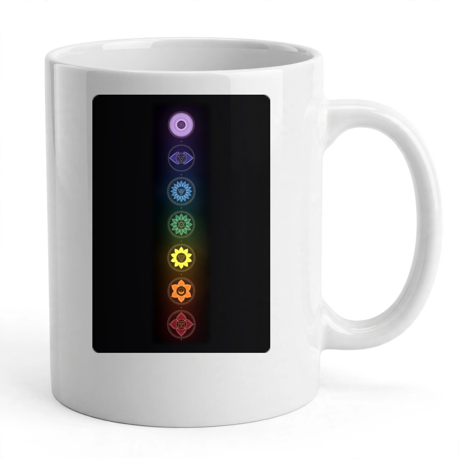 BLKMAT Full Chakra Mug 15oz