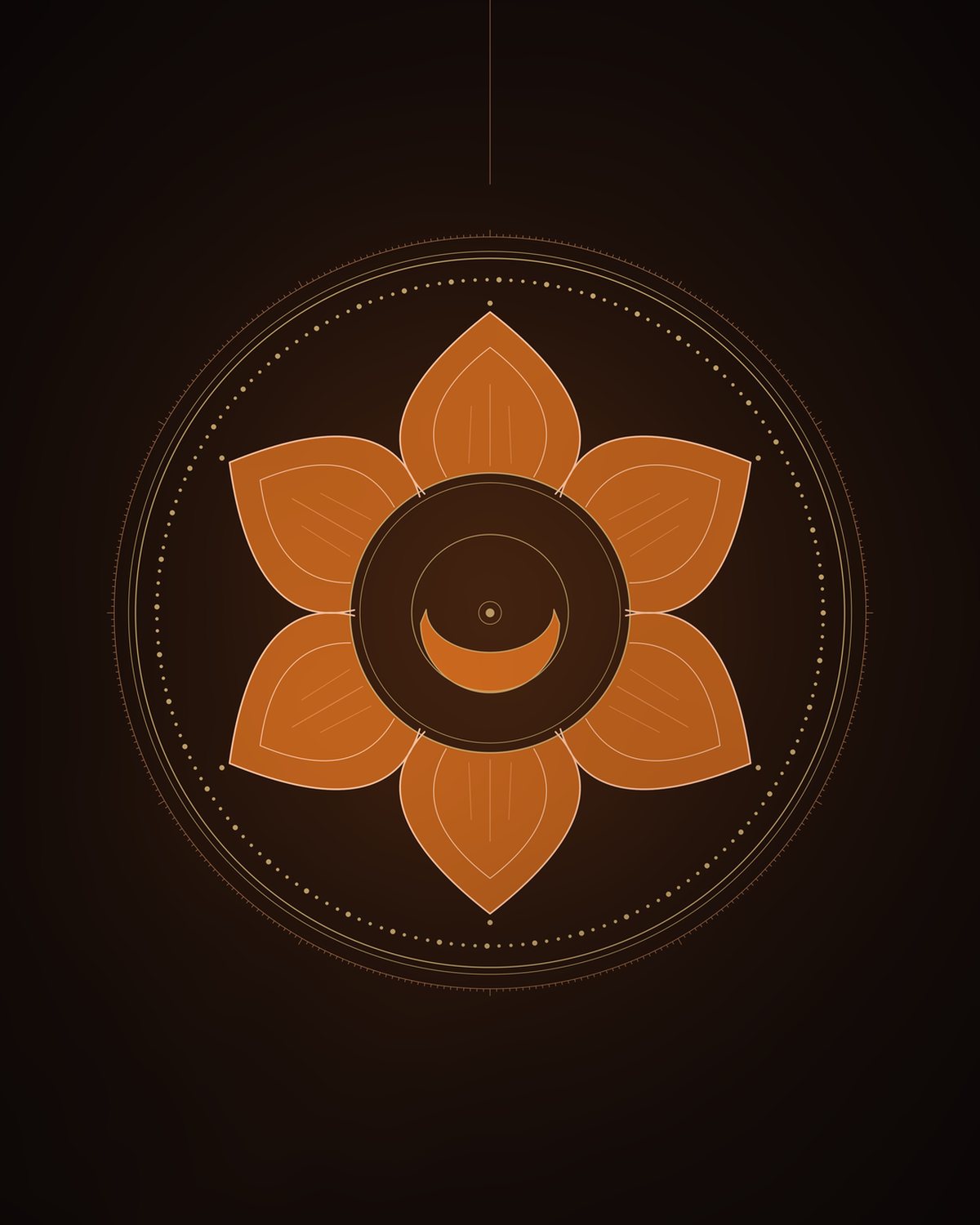 The Sacral Chakra design