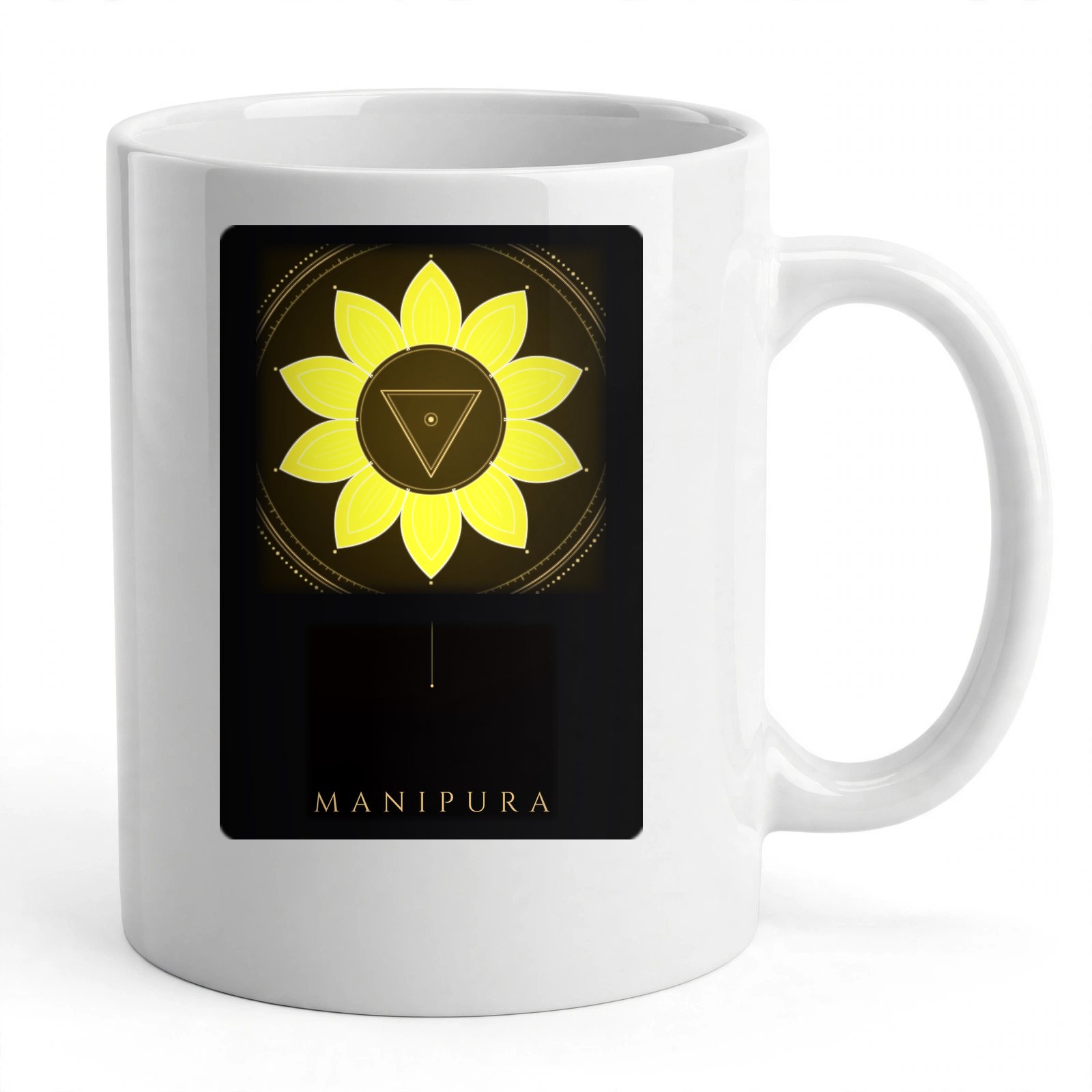 BLKMAT Solar Plexus Chakra Mug 15oz
