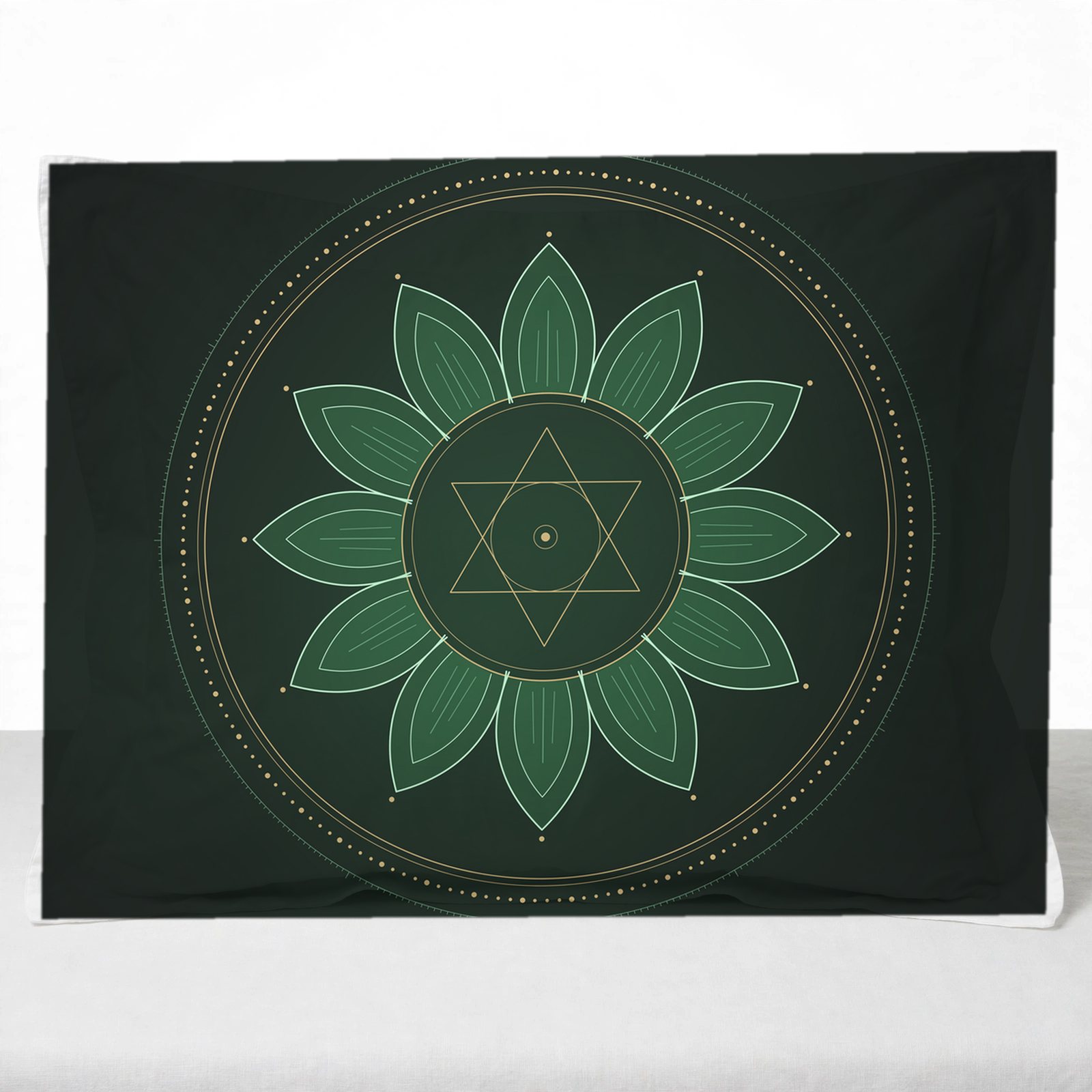 BLKMAT Heart Chakra Pillow Sham