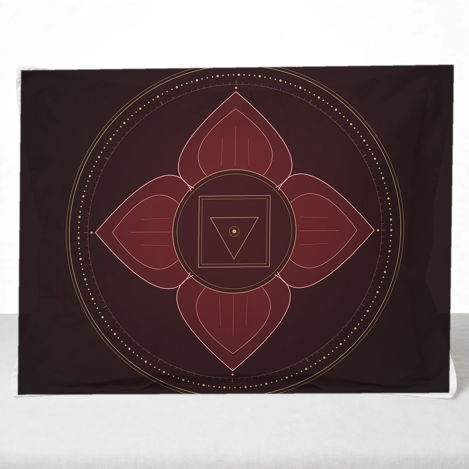 BLKMAT Root Chakra Pillow Sham